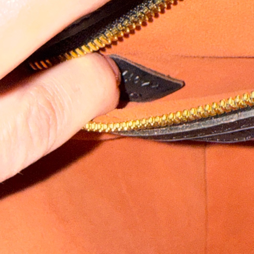 NWOT Gorgeous Celine Orange & Red Purse - Picture 9 of 9